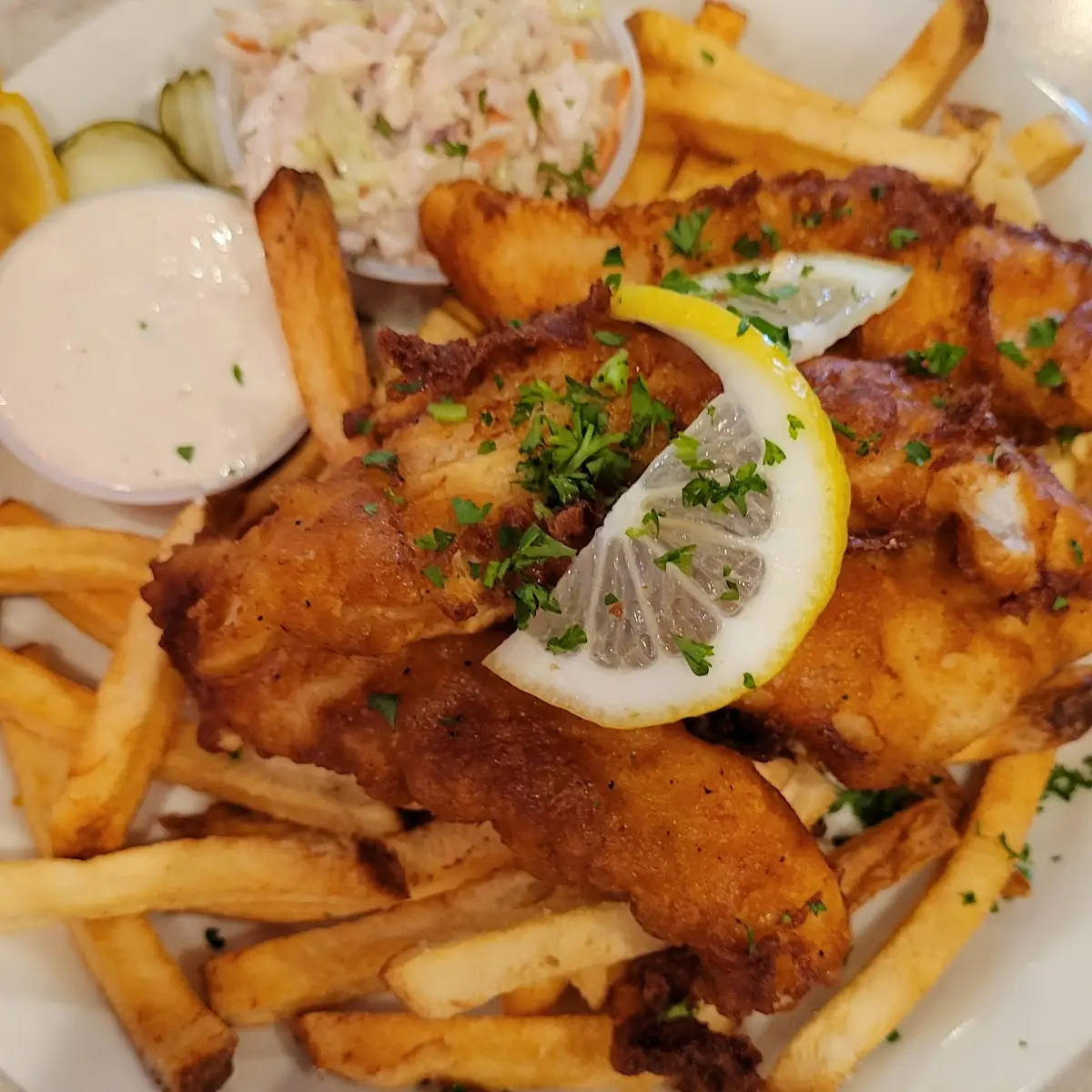 Sierra Nevada Beer - Battered Fish and Chips