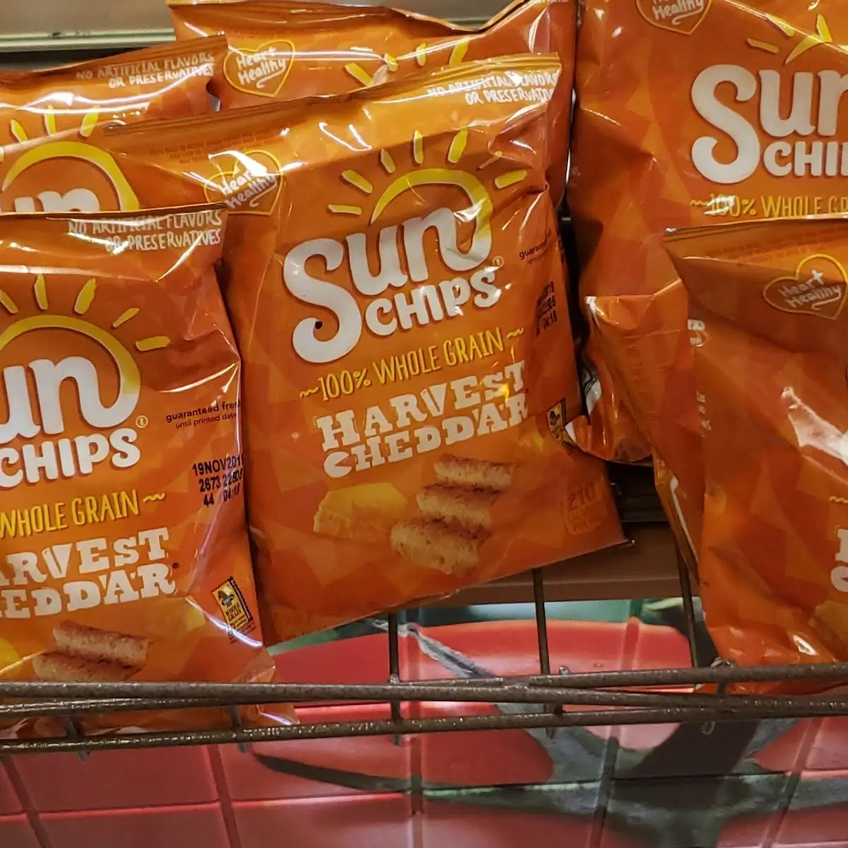 Sunchips Harvest Cheddar