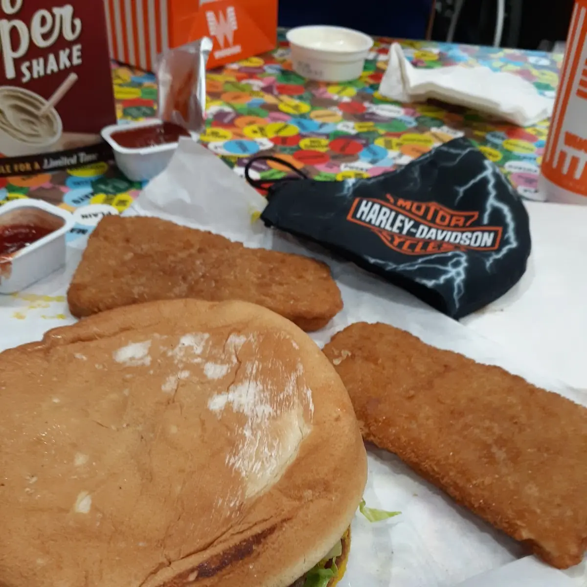 Whataburger & 2 Fish Fillet