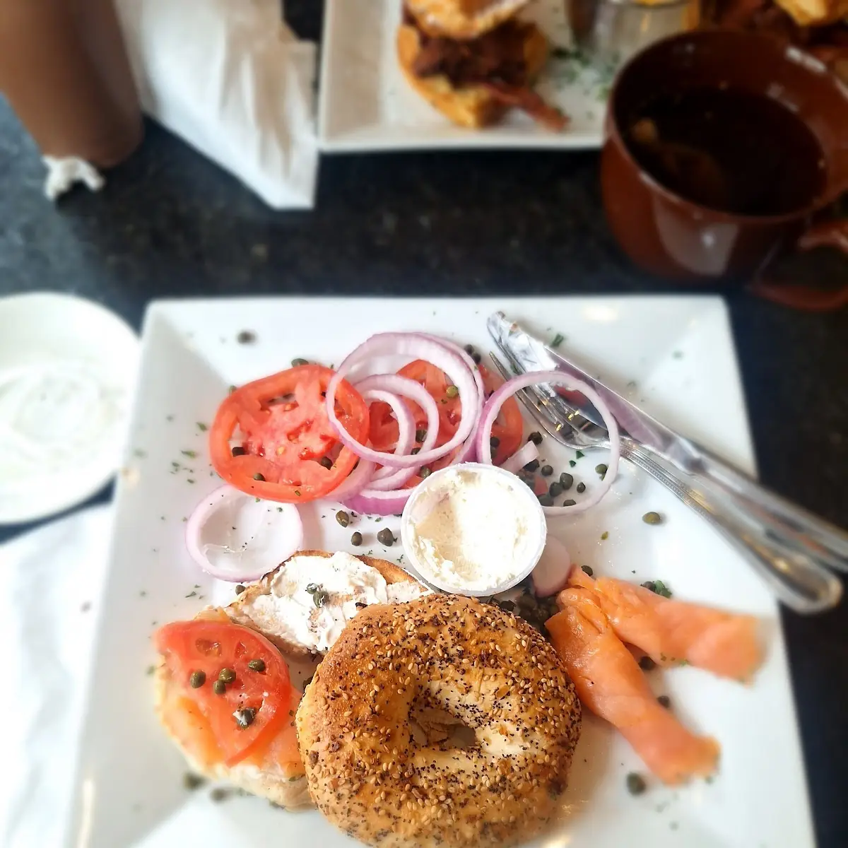 Bagel & Lox Plate