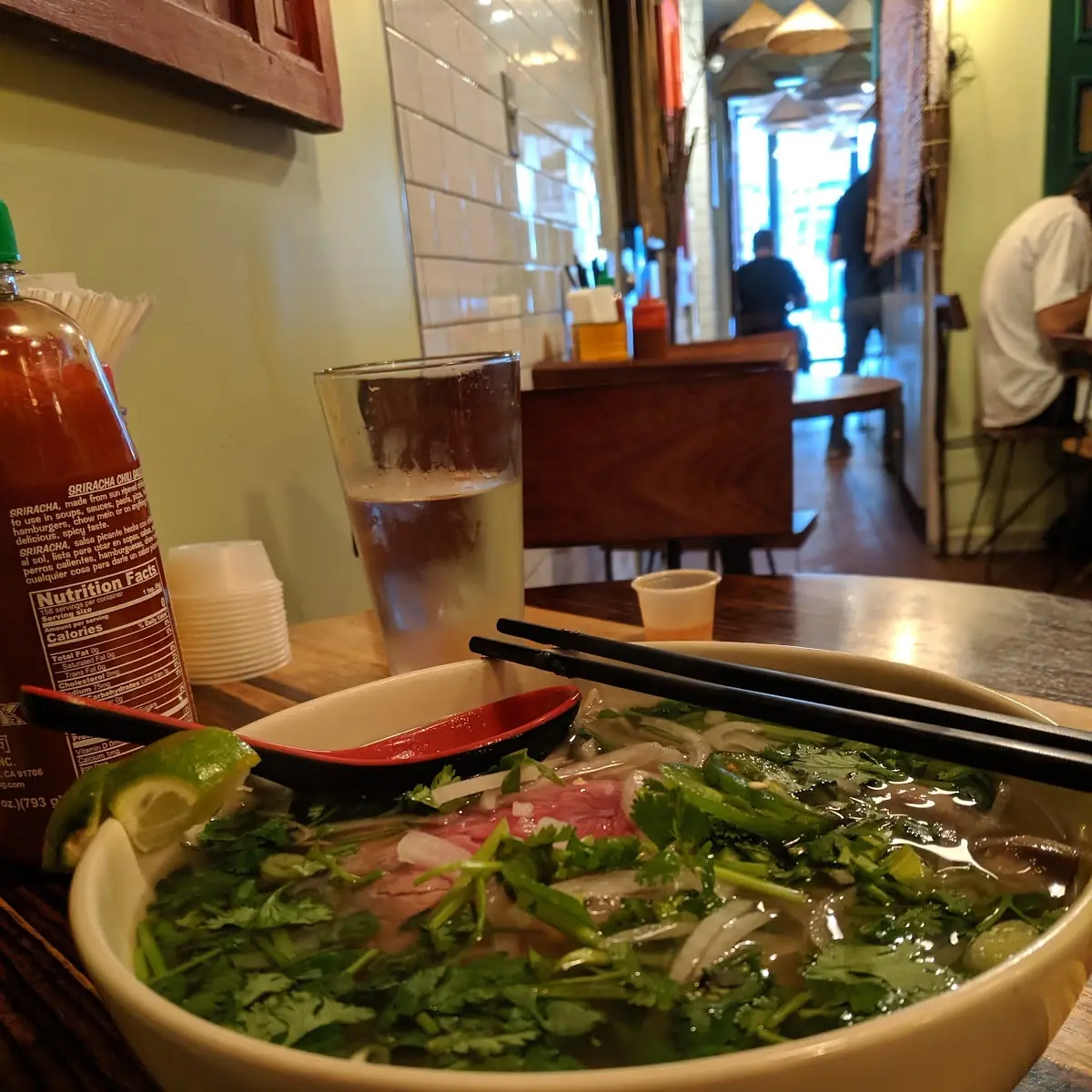 Beef Pho with Meatballs