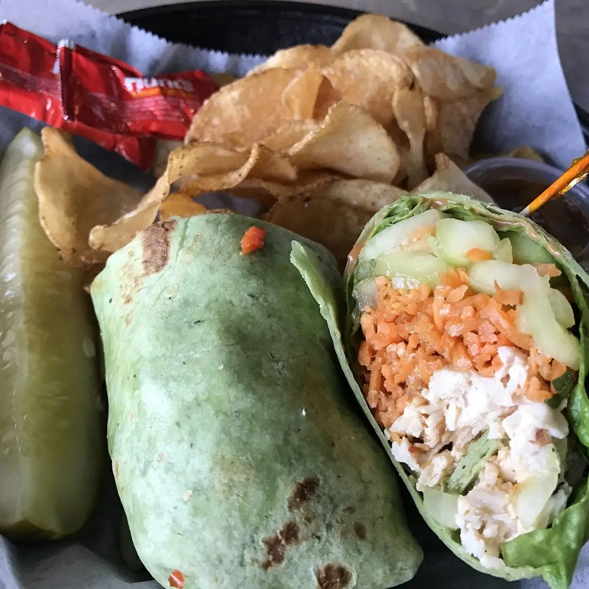 Thai Chicken Wrap