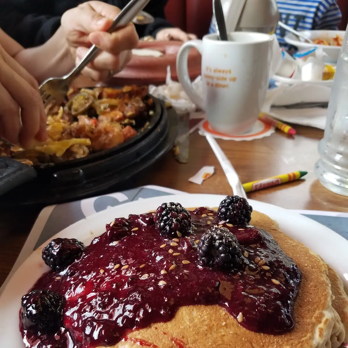 Double Berry Banana Pancake Slam