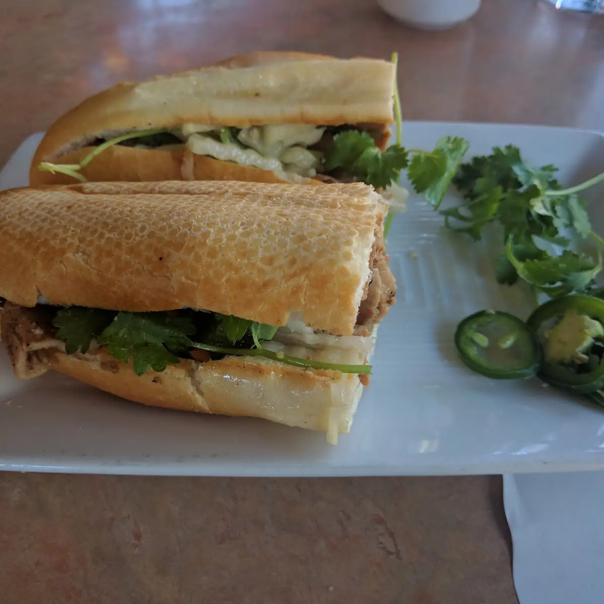 Fried Tofu Banh MI