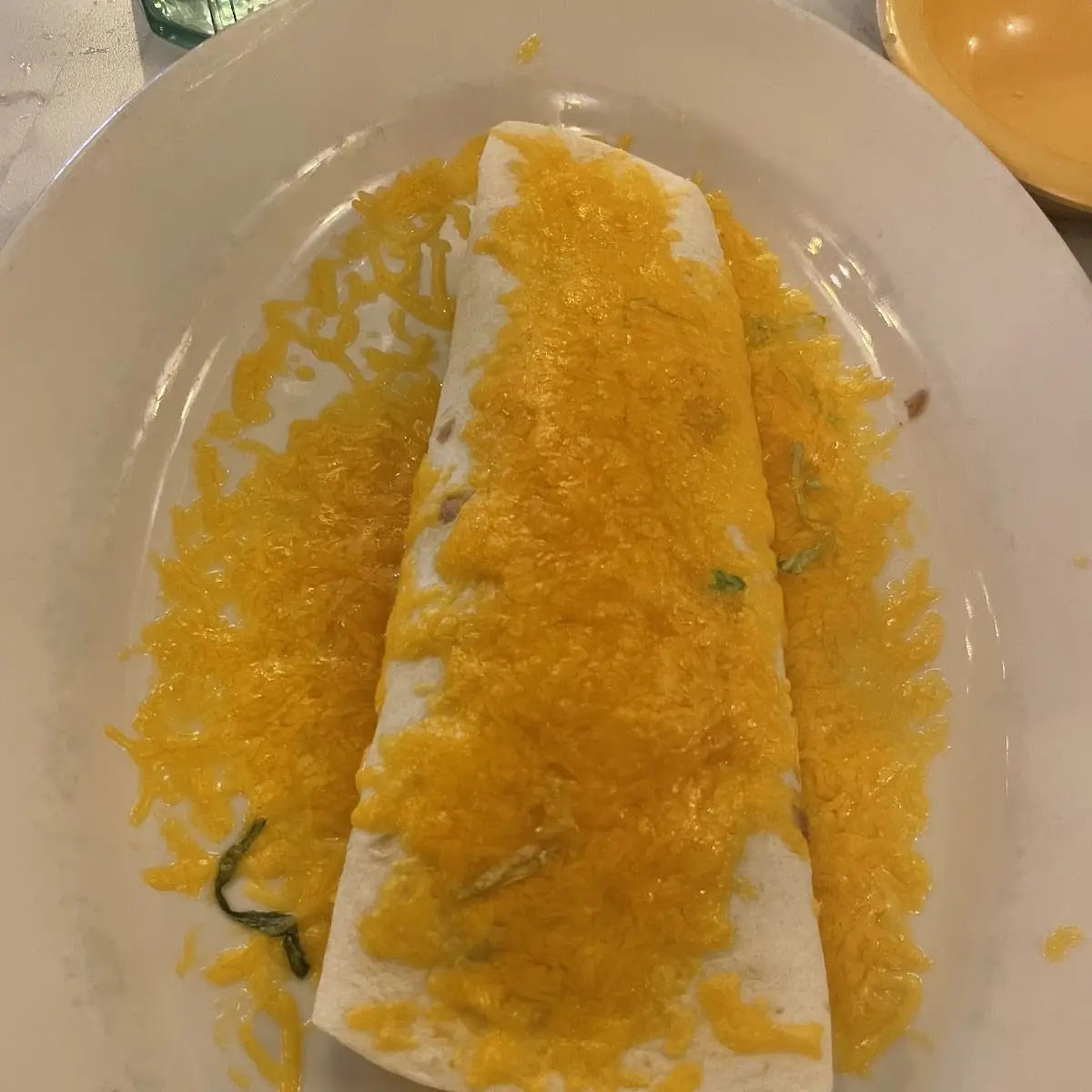 Bean and Cheese Burrito