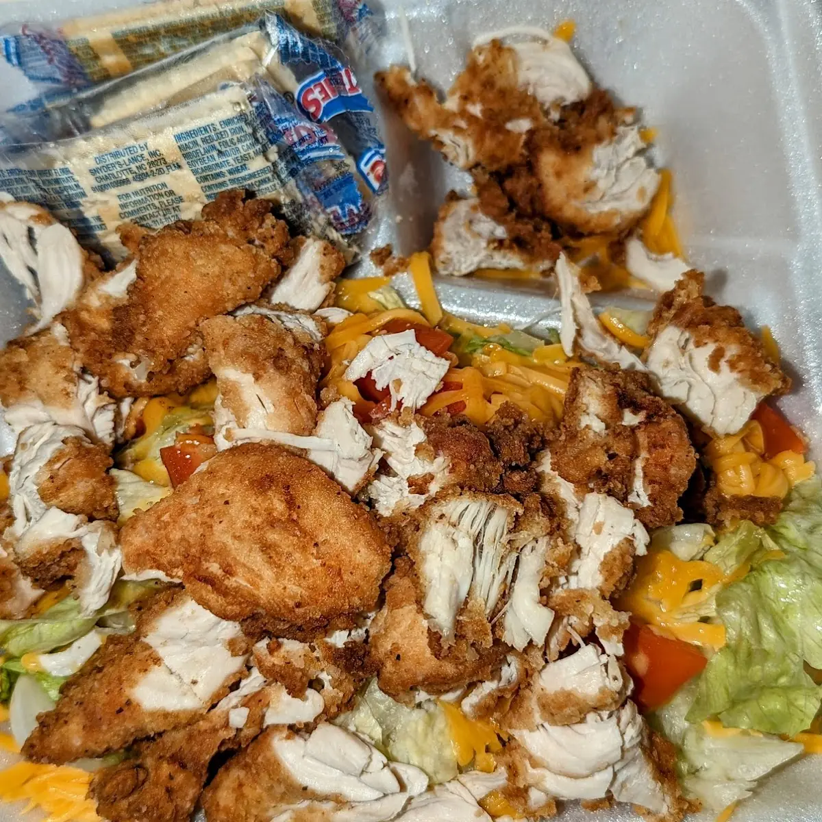 Fried Chicken Salad