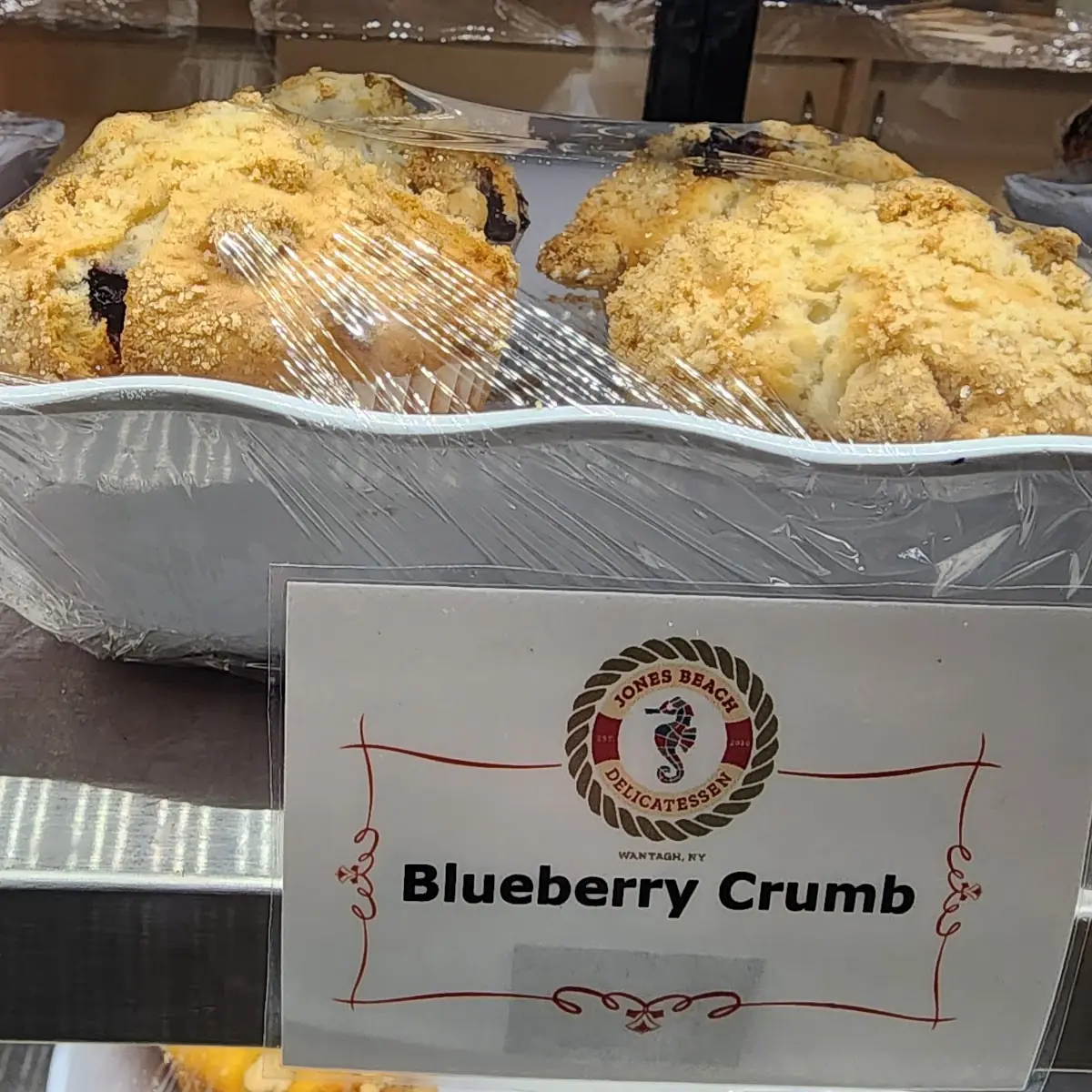 Blueberry Crumb Muffin