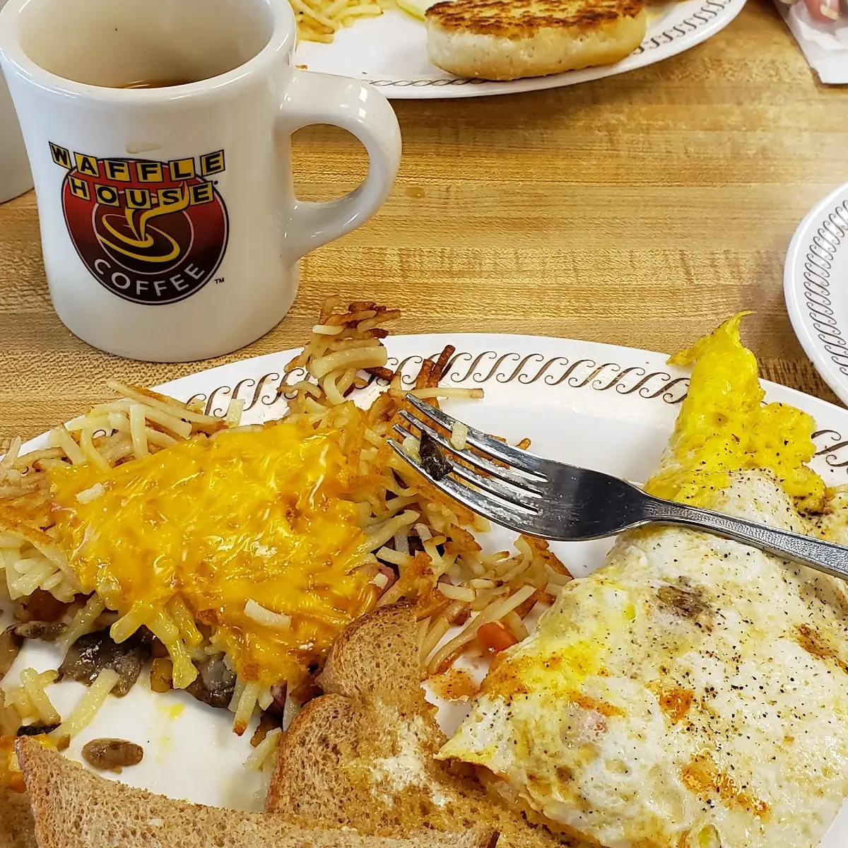 Fiesta Omelet w Hash Browns