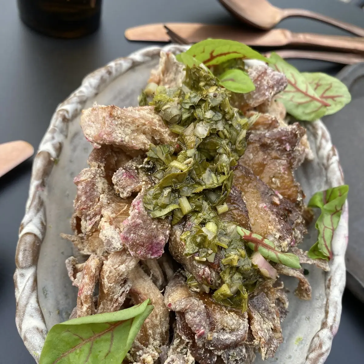Crispy Fried Oyster Mushrooms