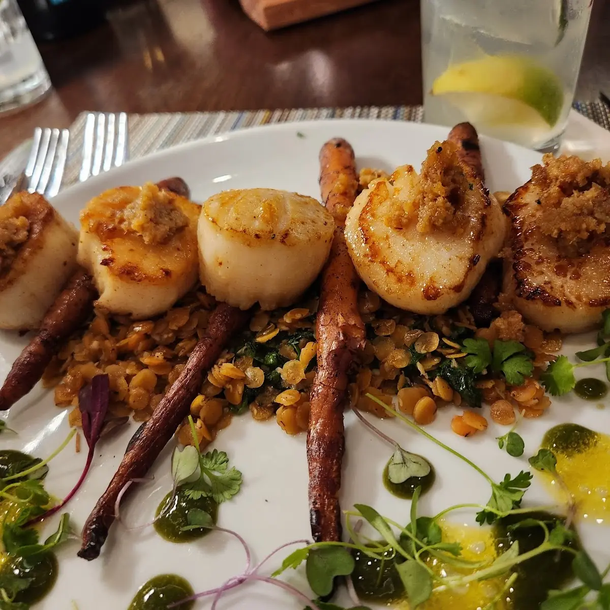 Seared Scallops
