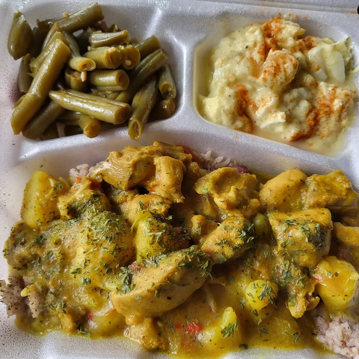Curry Chicken Plate