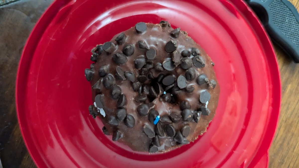 Chocolate Chip Chocolate Cake Donut