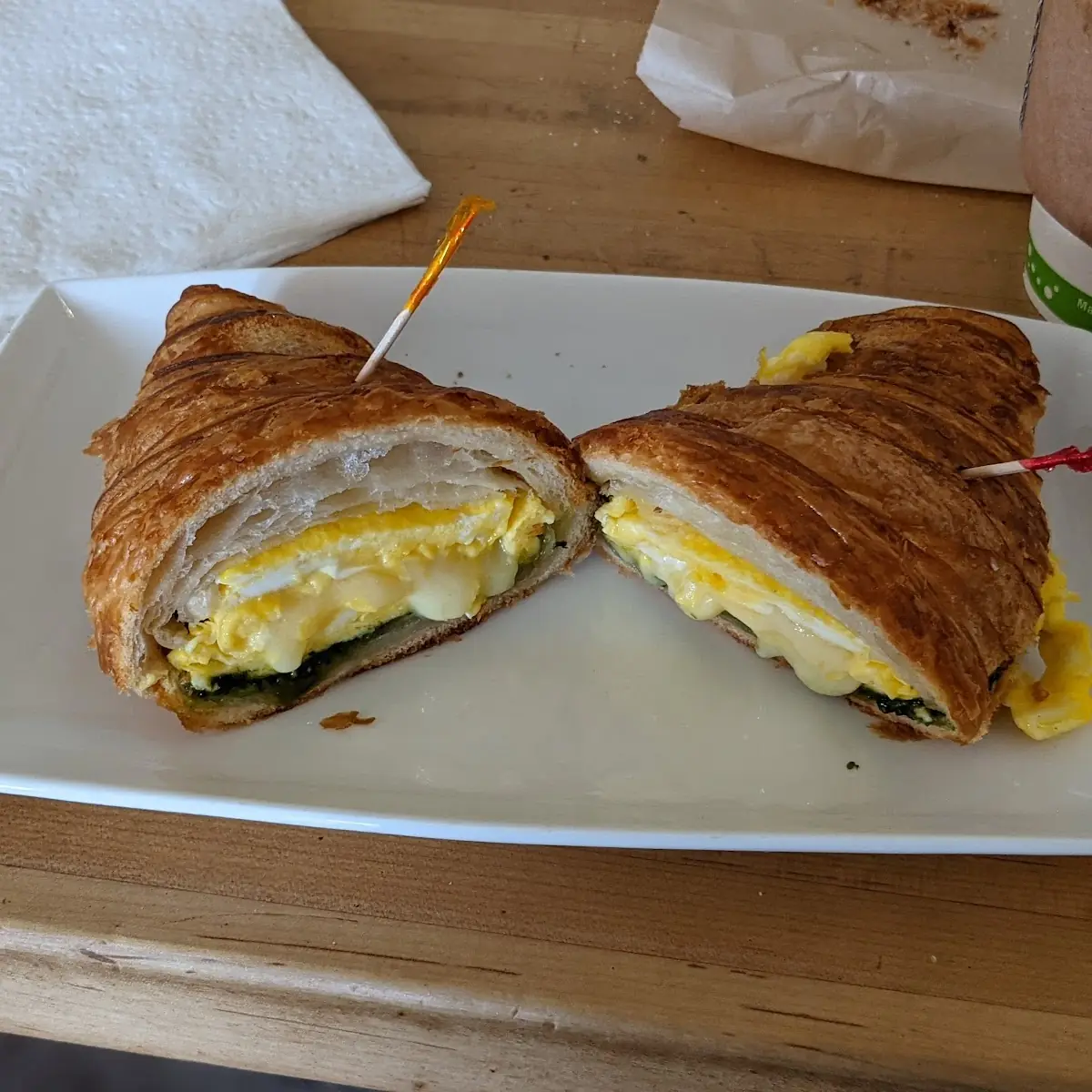 Egg and Cheese Croissant