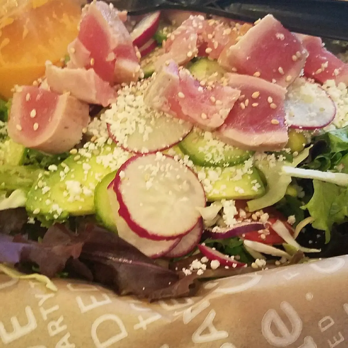 Ahi Tuna Salad