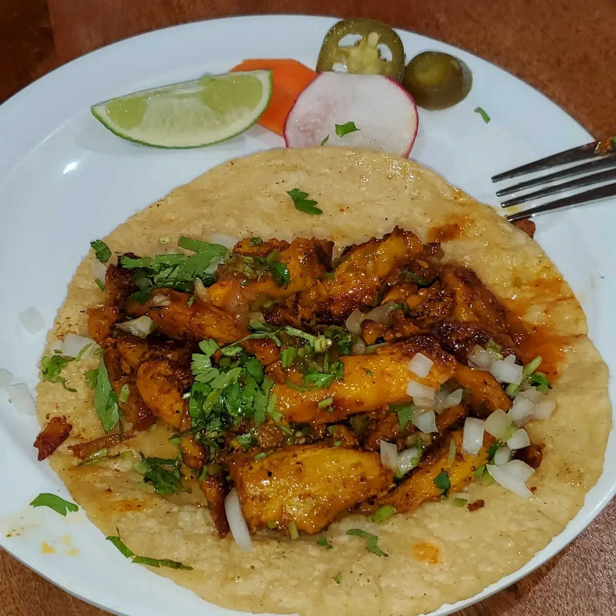 Grilled Chicken Taco