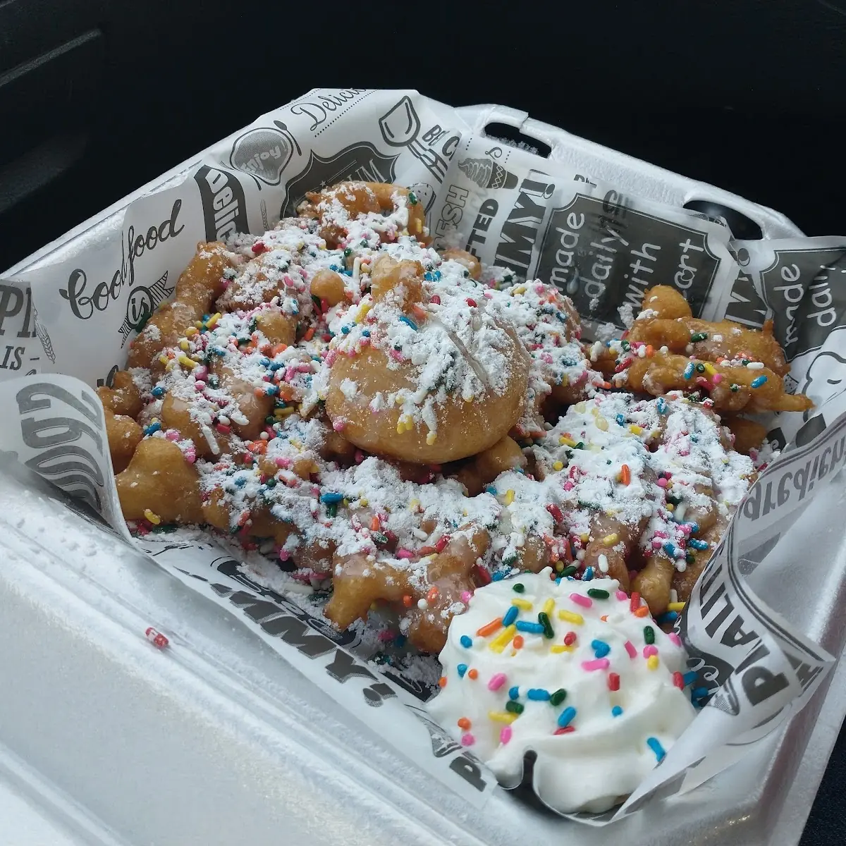 Birthday Cake Funnel Cake