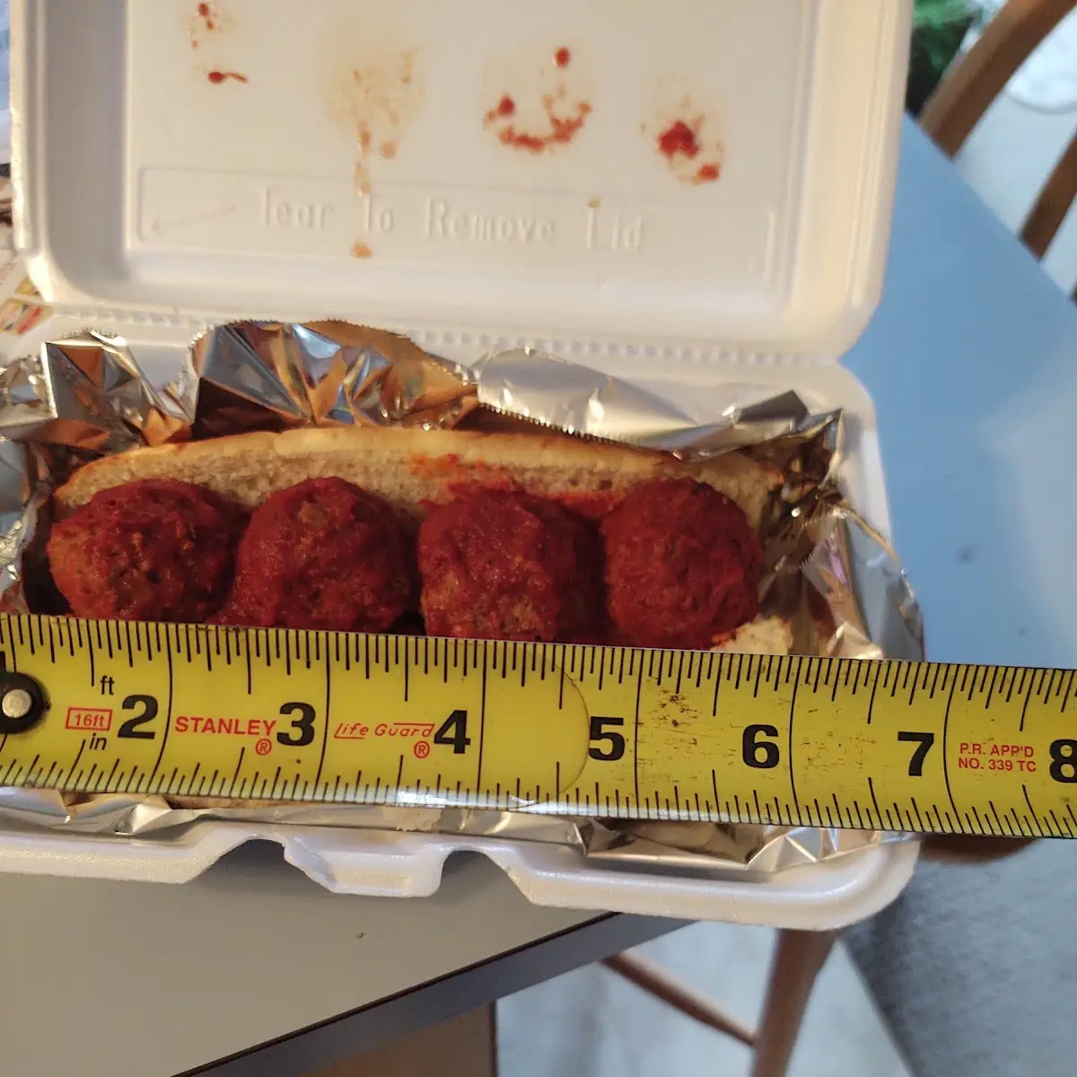 The Giant Meatball Sub