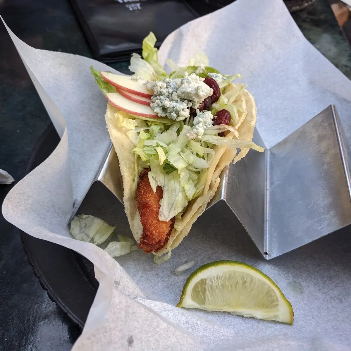 Southern Fried Chicken Tacos
