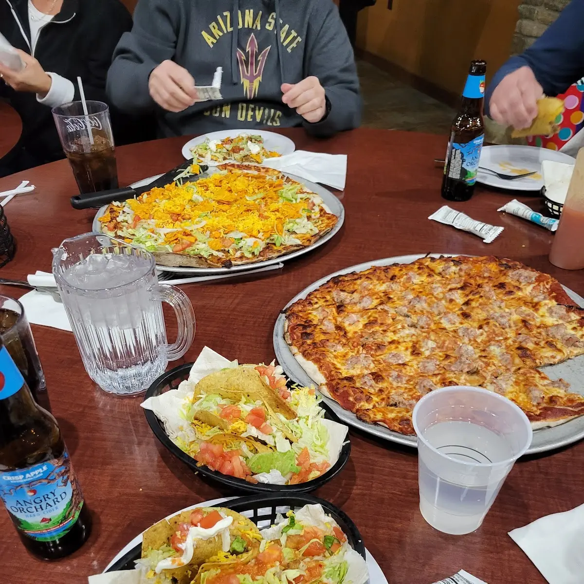 Tacos & Taco Pizza