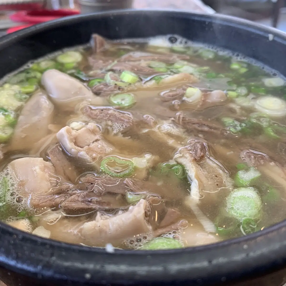 Oxtail Soup with Innards