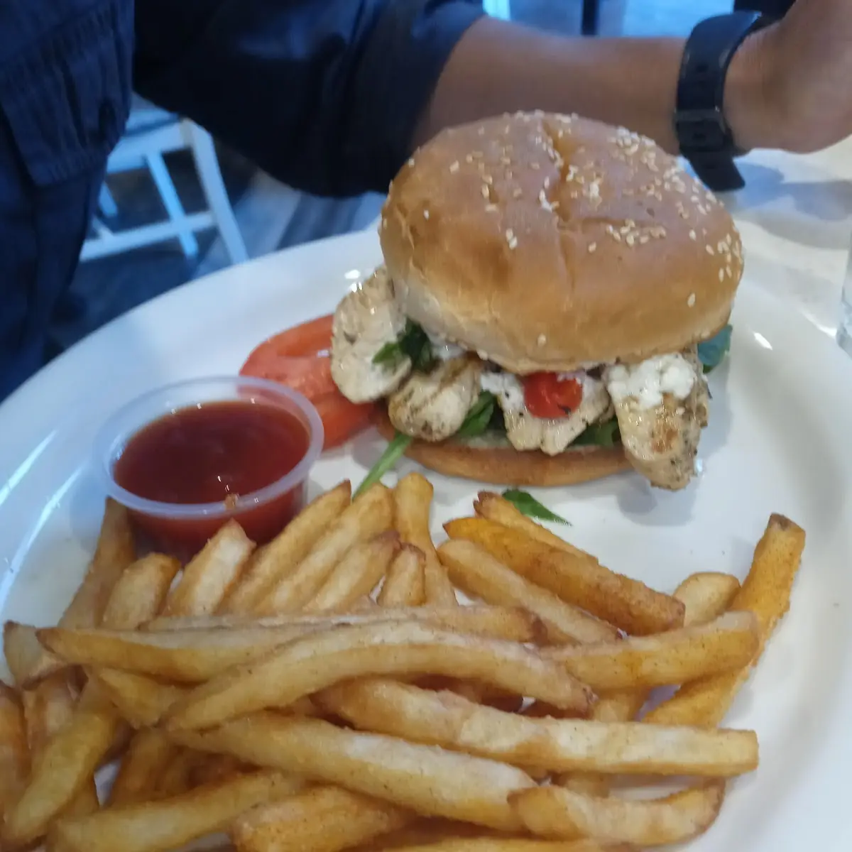 Greeck Chicken Burger