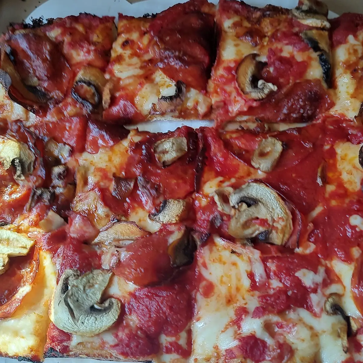 Detroit Style Pizza
