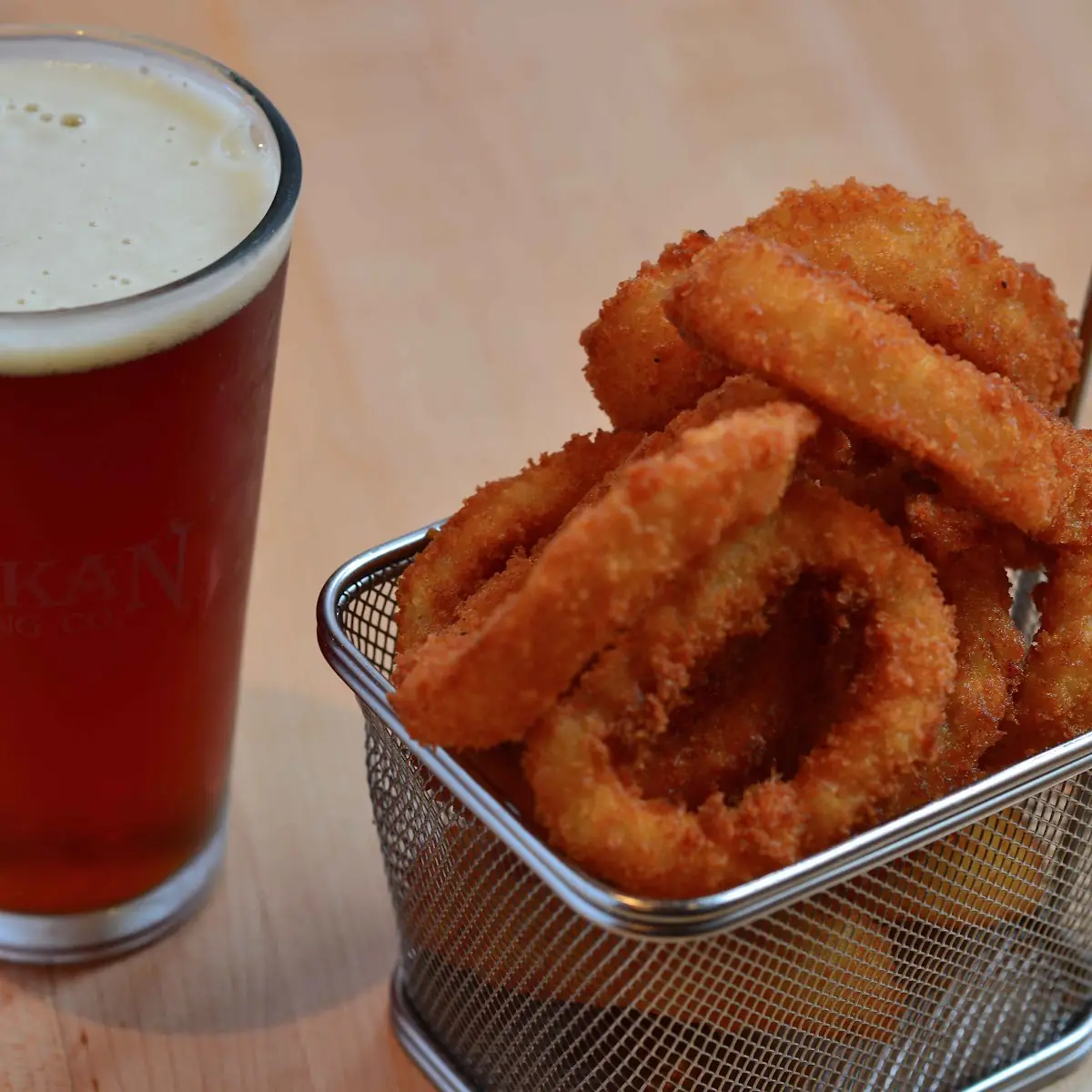 Basket of Onion Rings