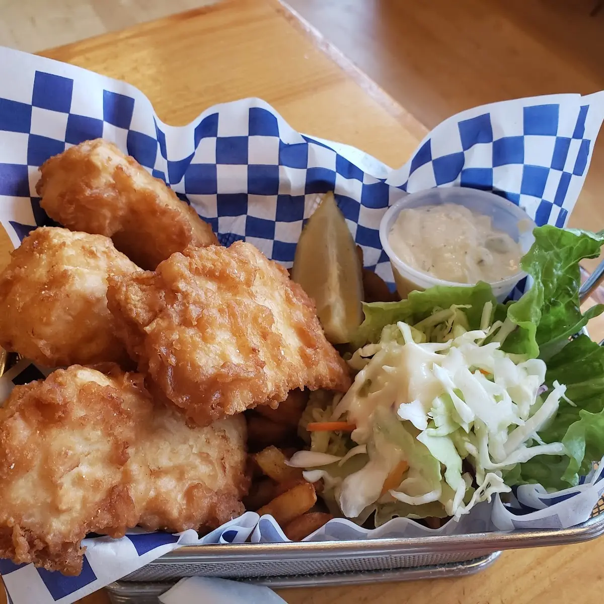 Twisted Fish Burger