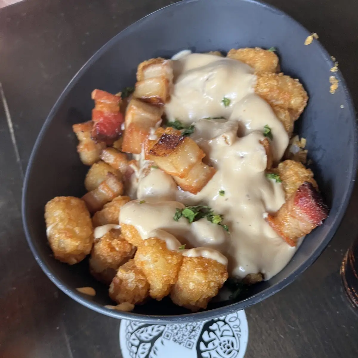 Loaded Beer Cheese Tots