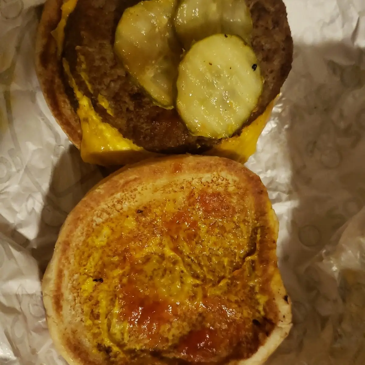 Terribly Made Double Quarter lb Cheeseburger
