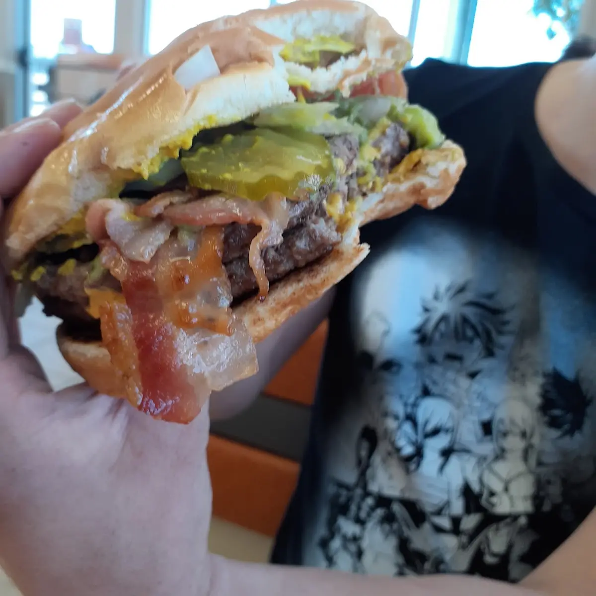 Bacon and Cheese Burger