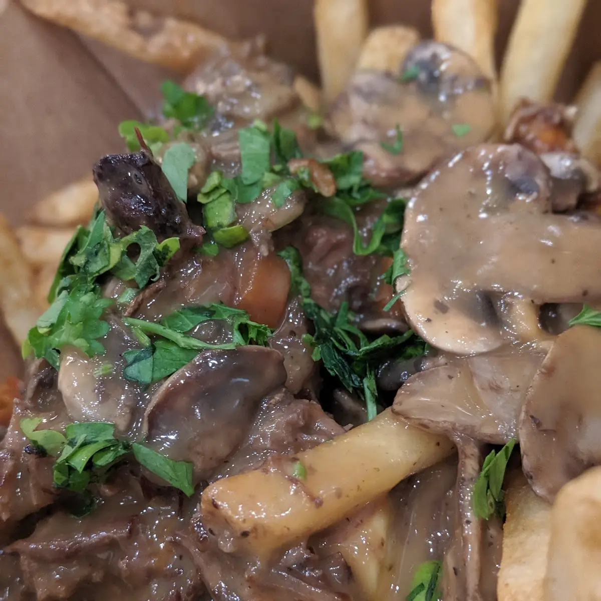 Short Rib Poutine Fries
