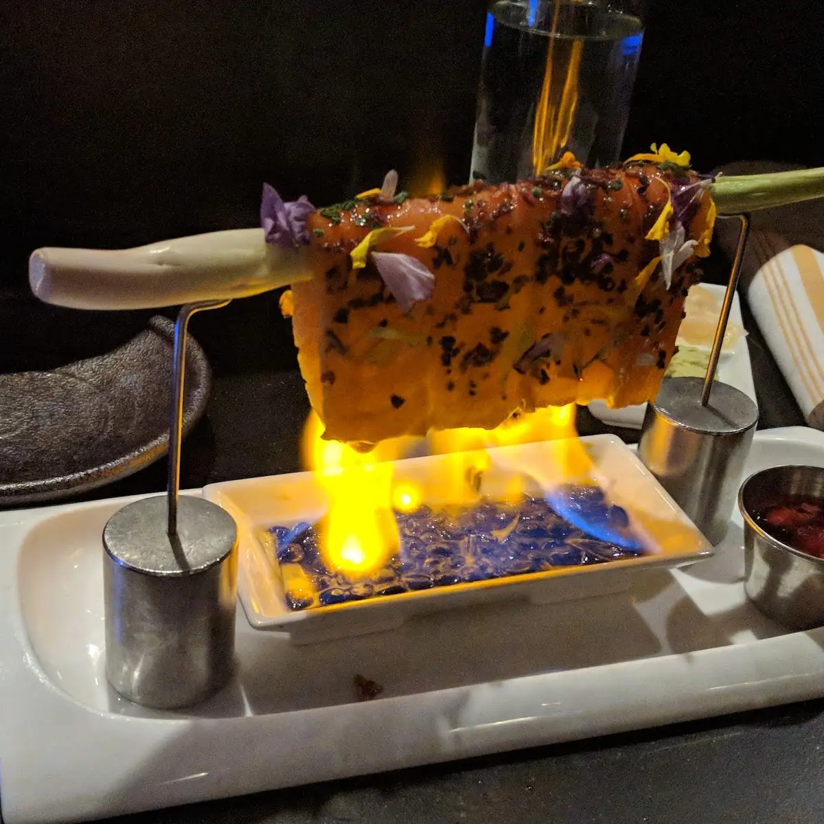 Salmon on Fire