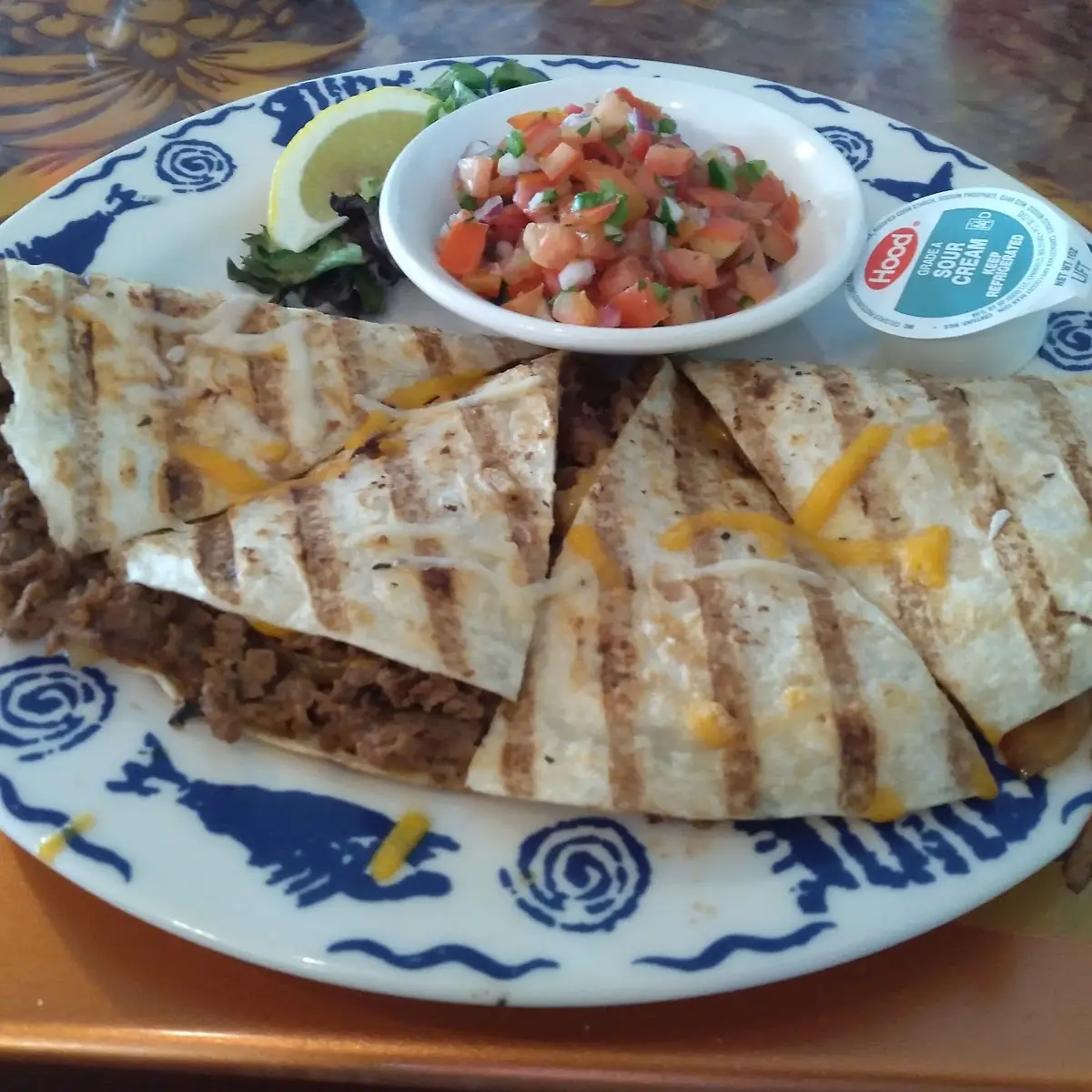 Crab Quesadilla Grande