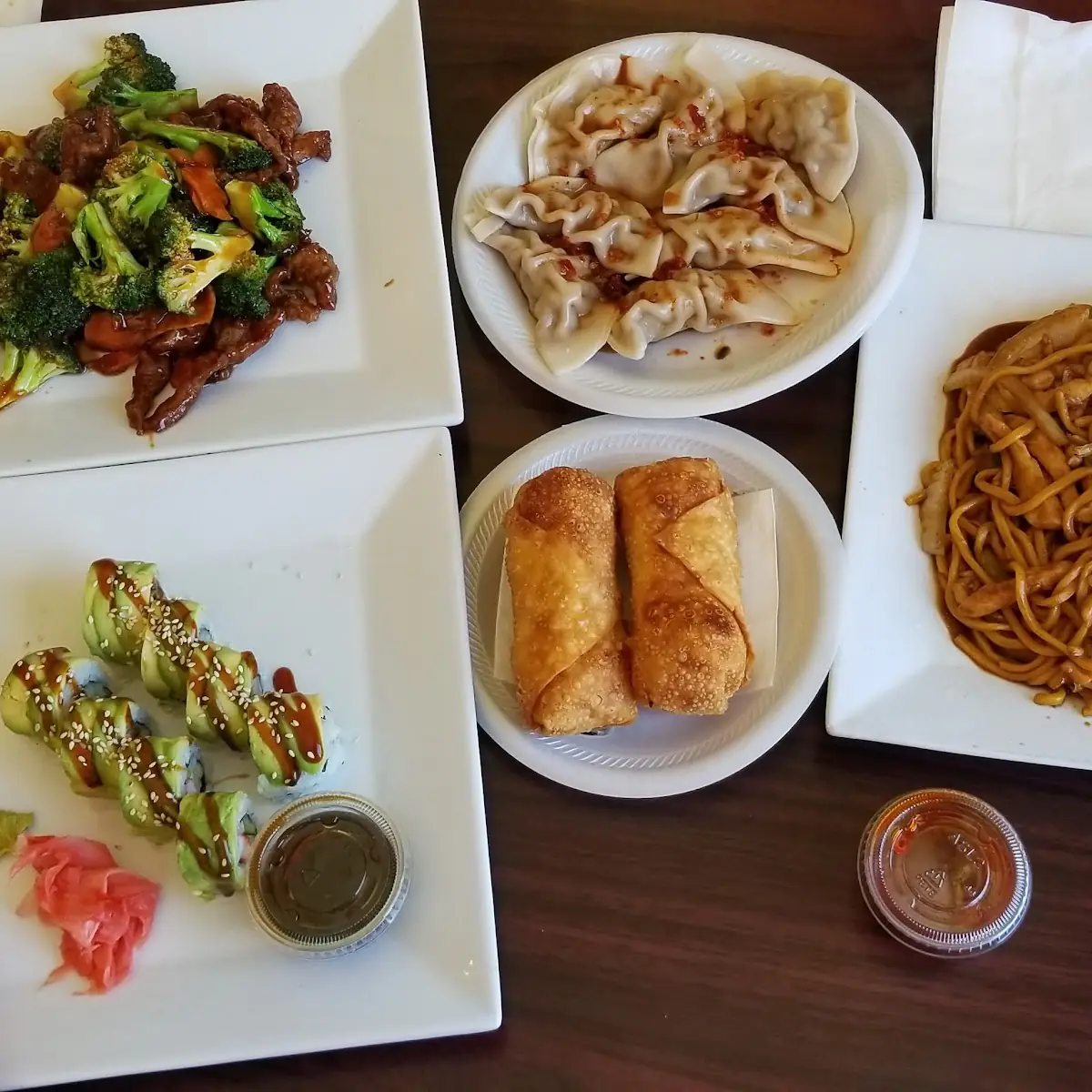 Beef and Broccoli Egg Rolls