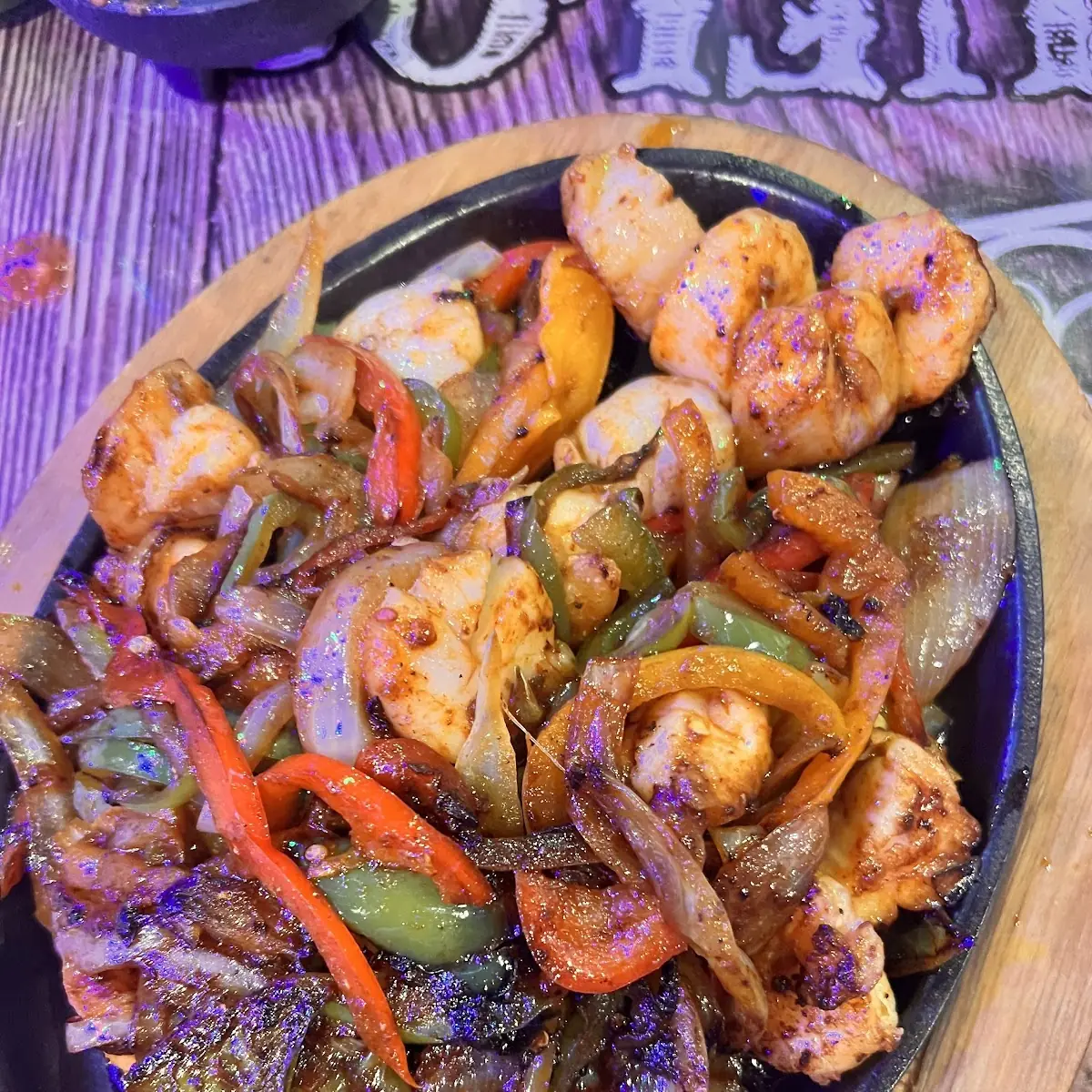 Shrimp Fajitas
