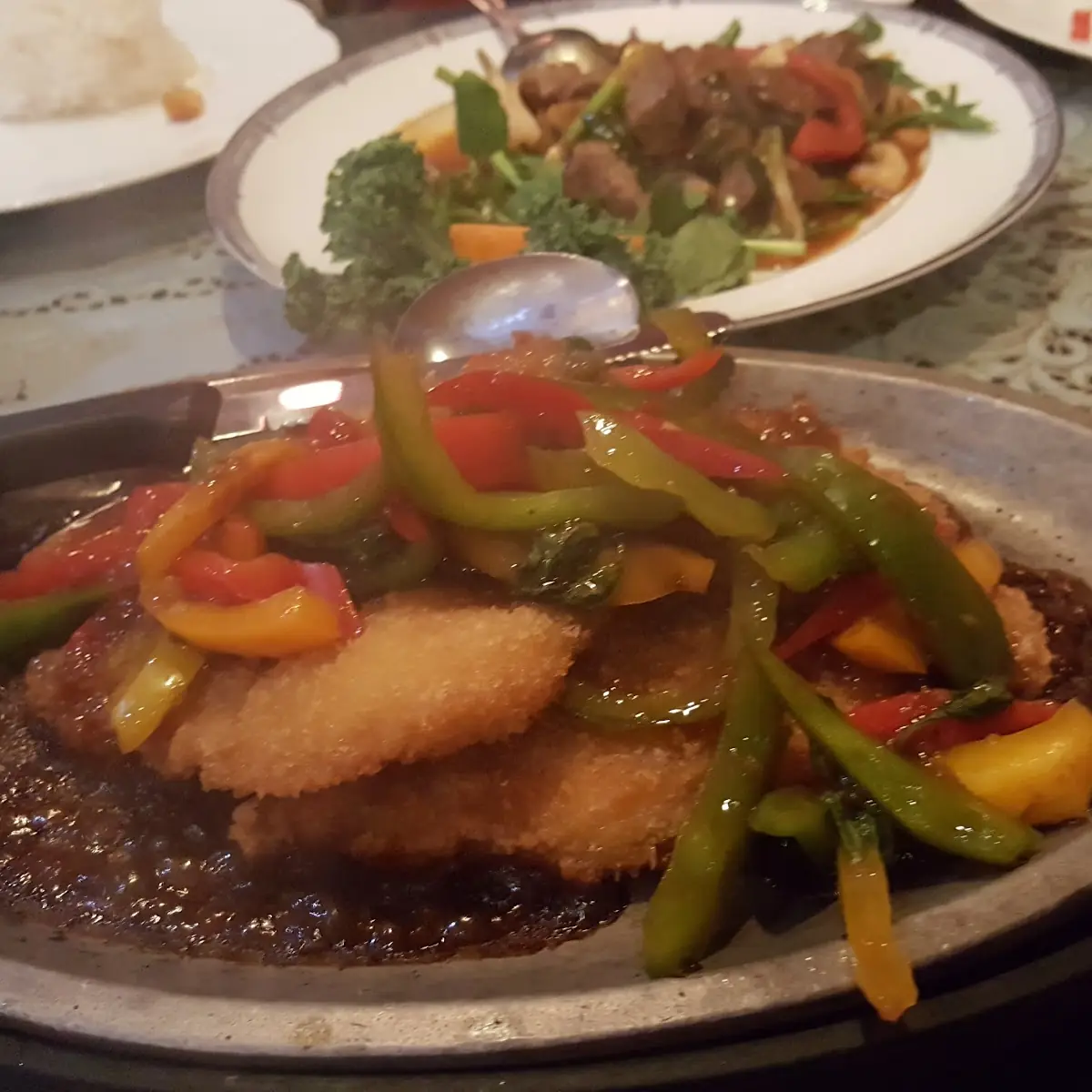 Sizzling Fish Fillet