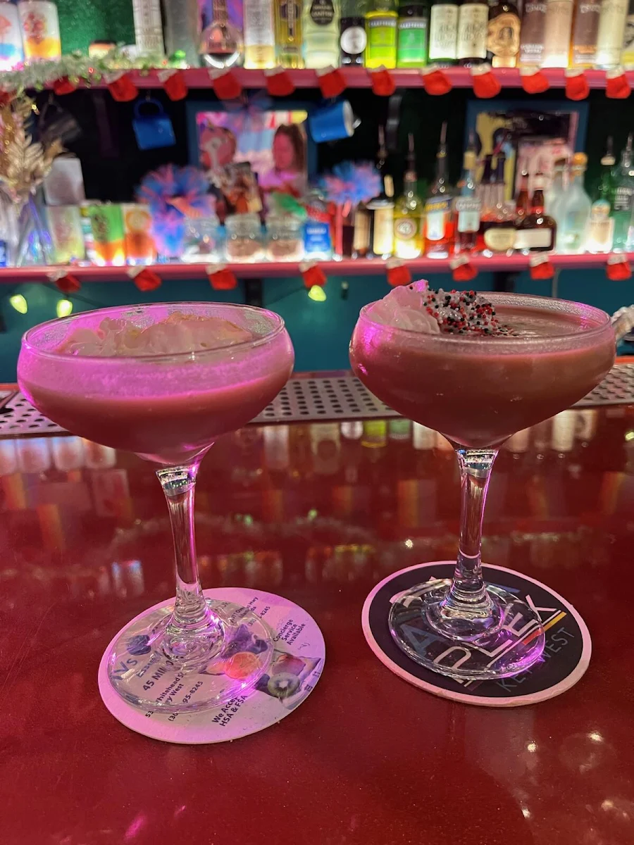 Raspberry Martini & Peanut Butter Martini