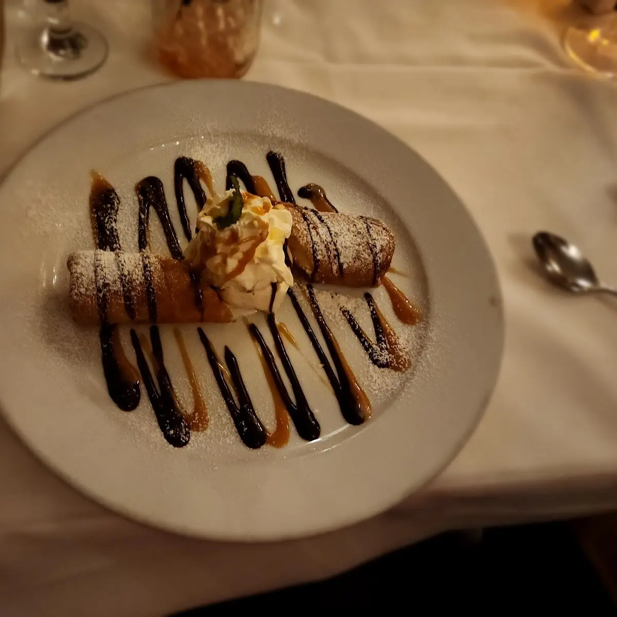 Dulce Leche Cheese Cake Enchiladas