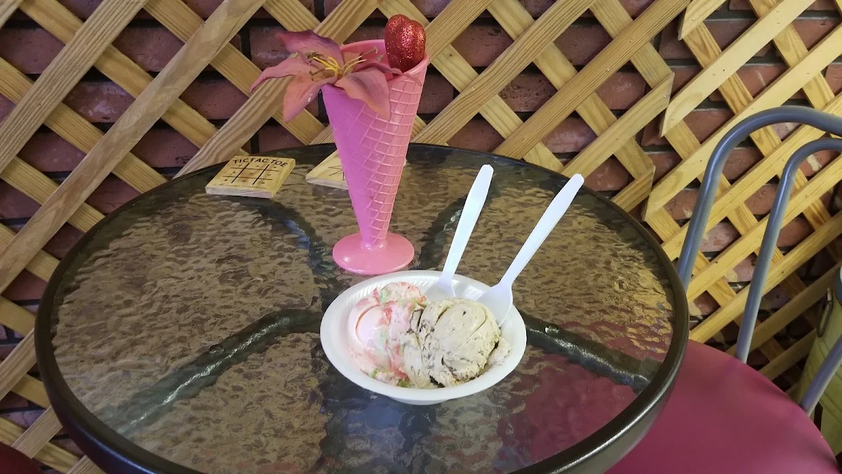 Peppermint Stick and Cappuccino Coffee Ice Cream mmmmm