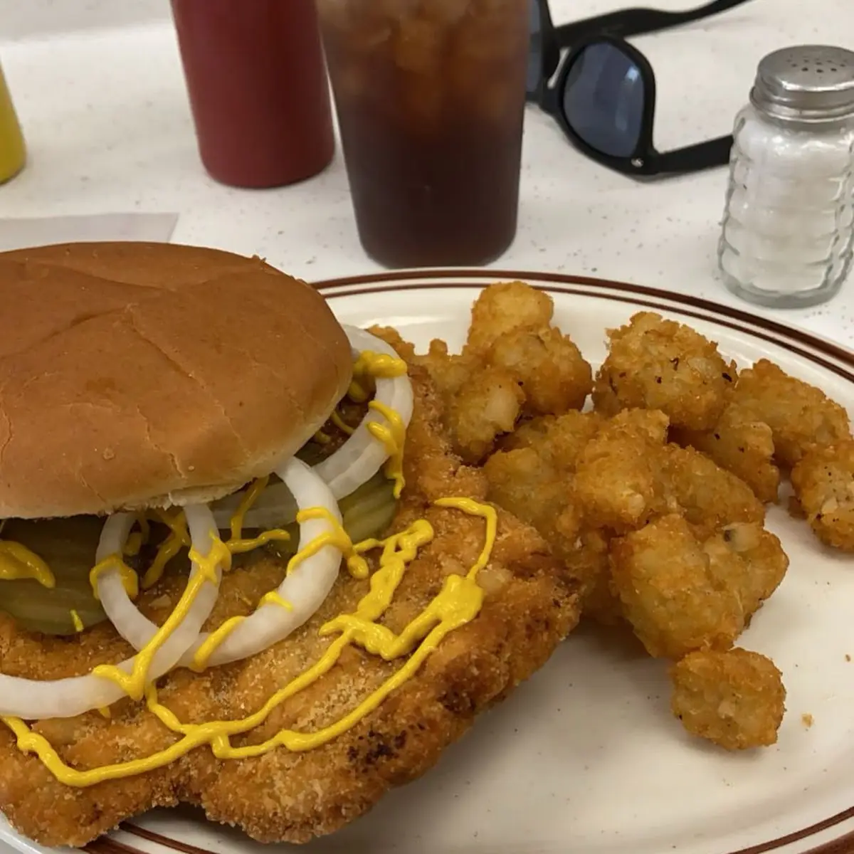 Tenderloin with Tater Tots