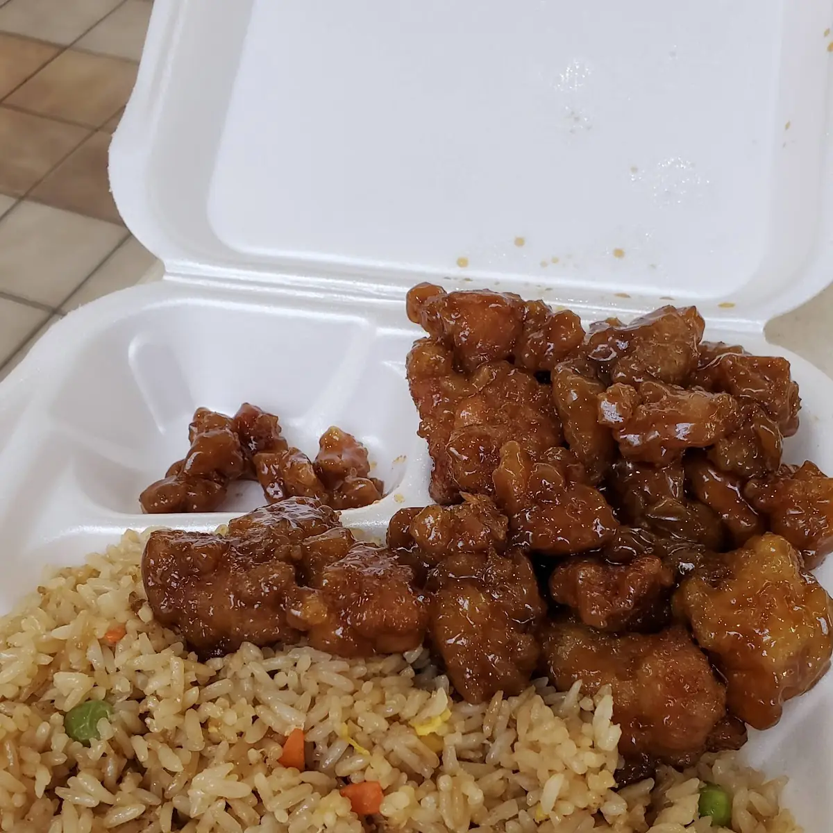 General TSO's Chicken Fried Rice
