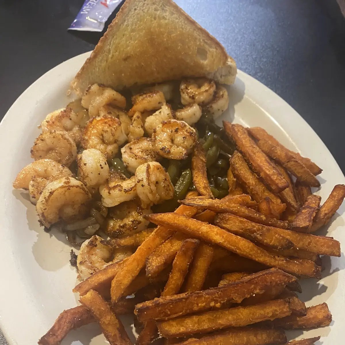 Grilled Shrimp on Rice