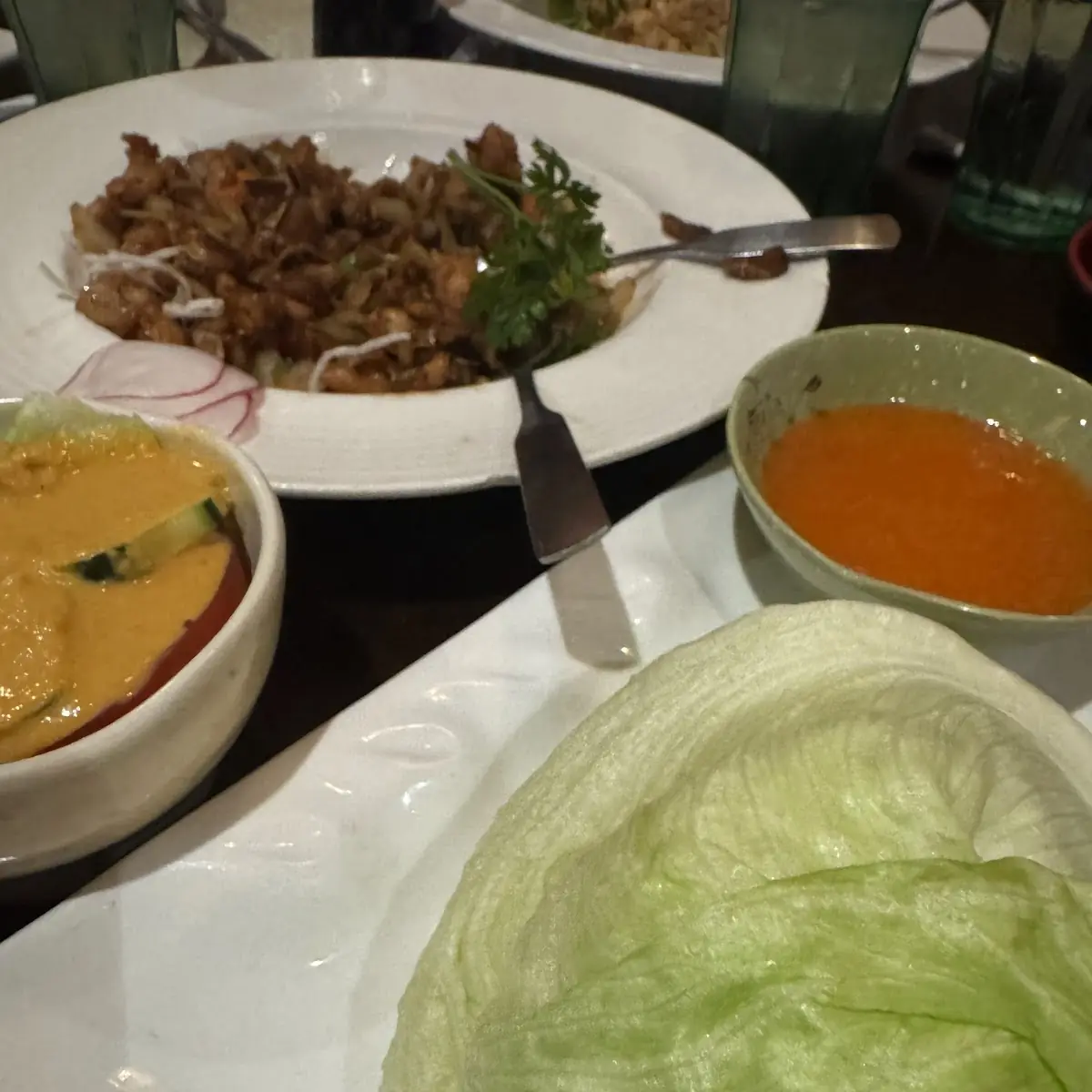Thai Lettuce Wraps