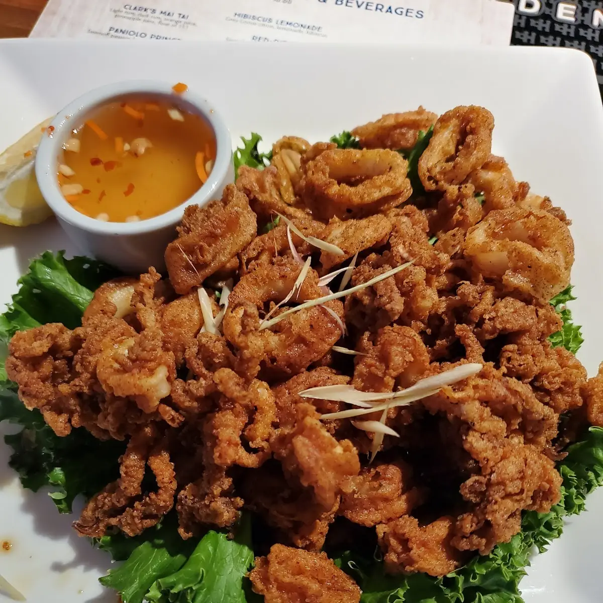 Thai Fried Calamari