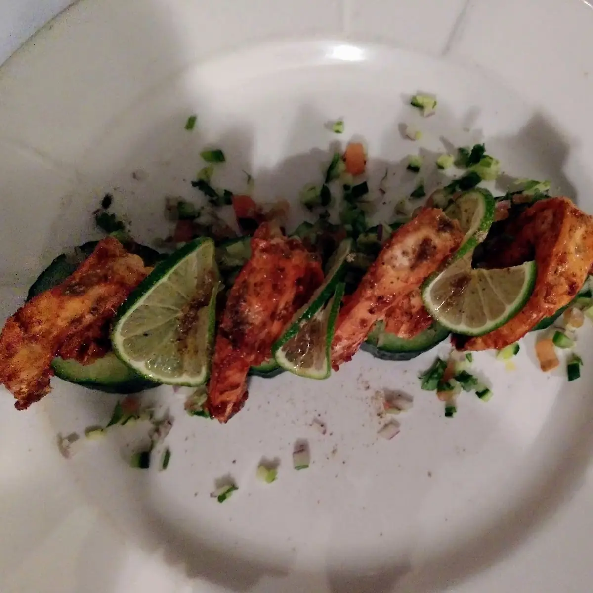 Tandori Shrimp Appetizer