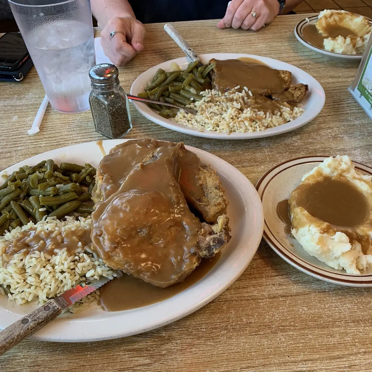 Country Fried Steak with Mashed Potatoes