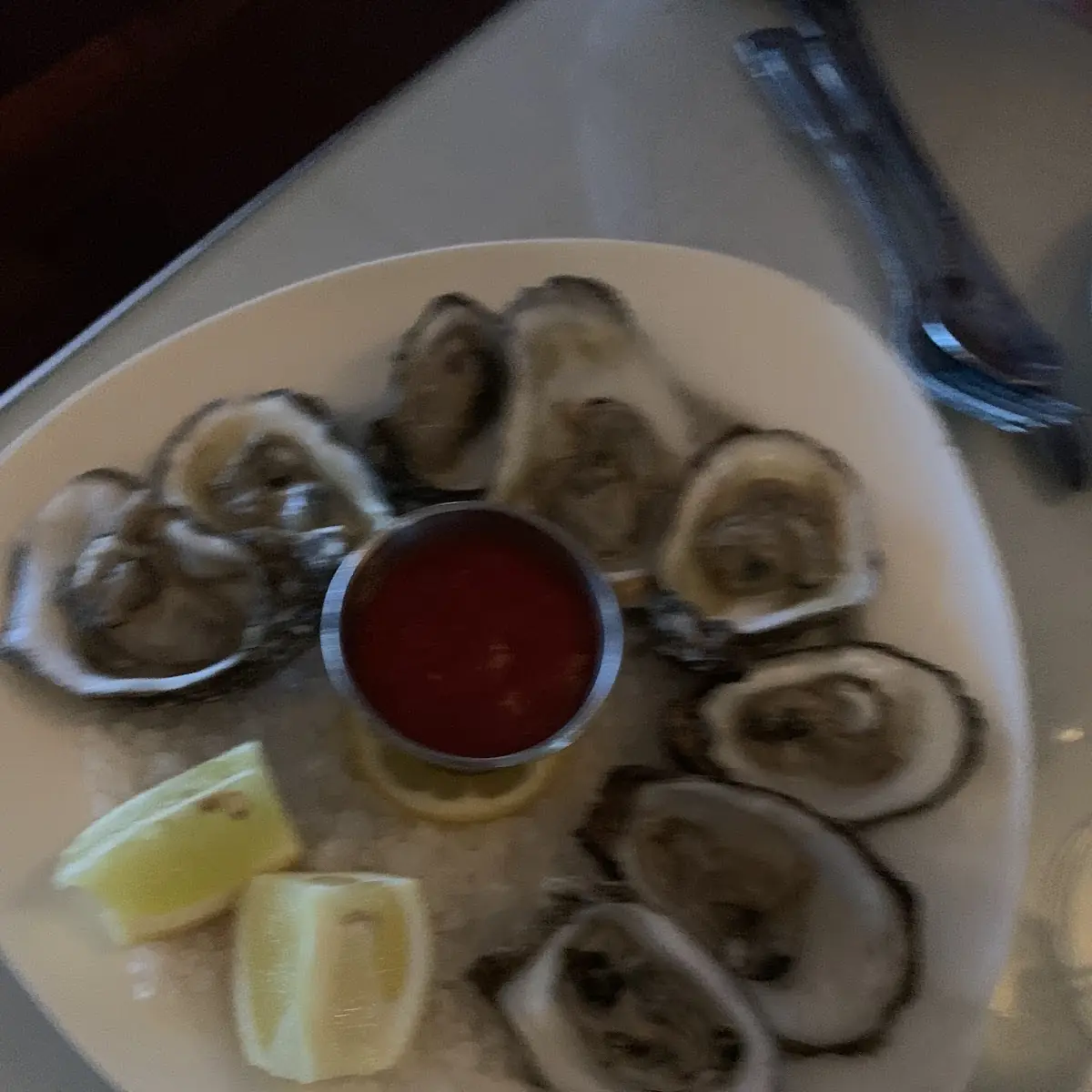 Oysters on the Half Shell
