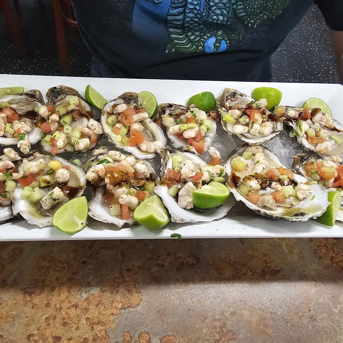 Ostiones Preparados