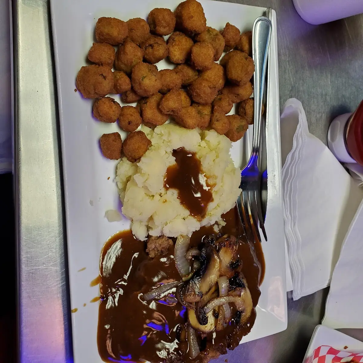Chopped Steak Dinner